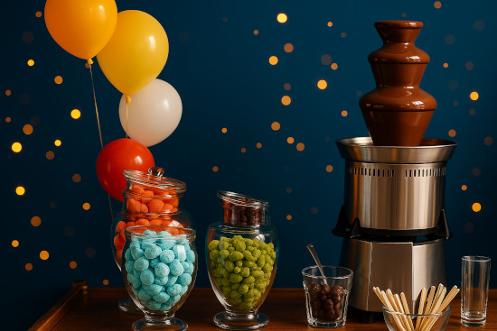 Cascata de Chocolate para Festas e Eventos no DF