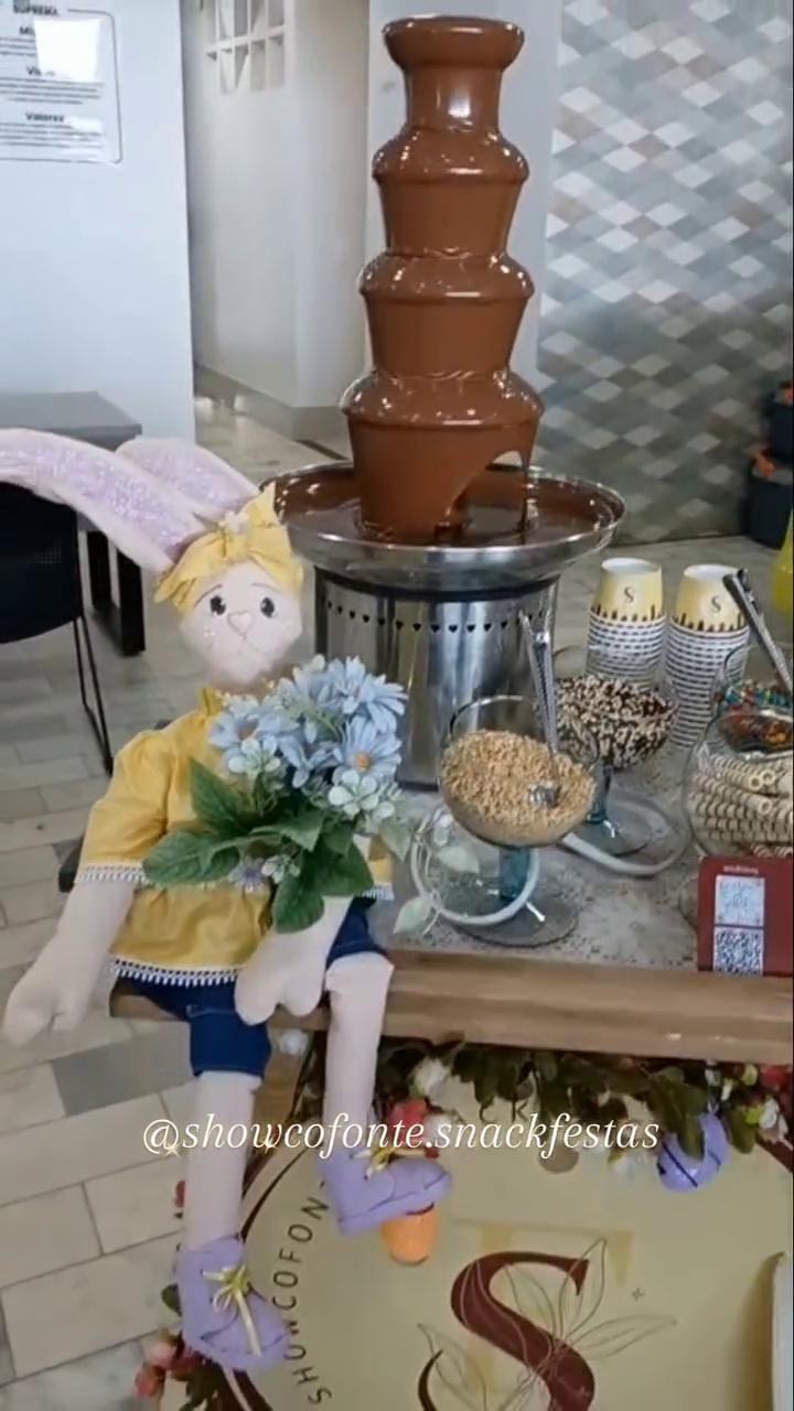 Fonte de Chocolate Showcofonte